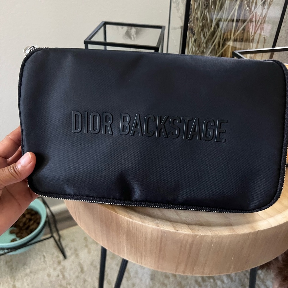 Dior Backstage Black Makeup Bag